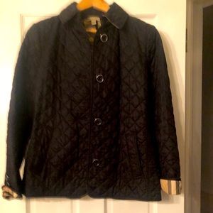 Black Burberry jacket